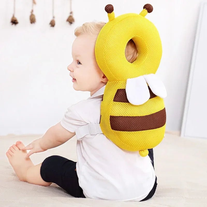 Coussin Bébé - BabyHeadBackProtector™ - Jaune - BÉBÉ SÉCU