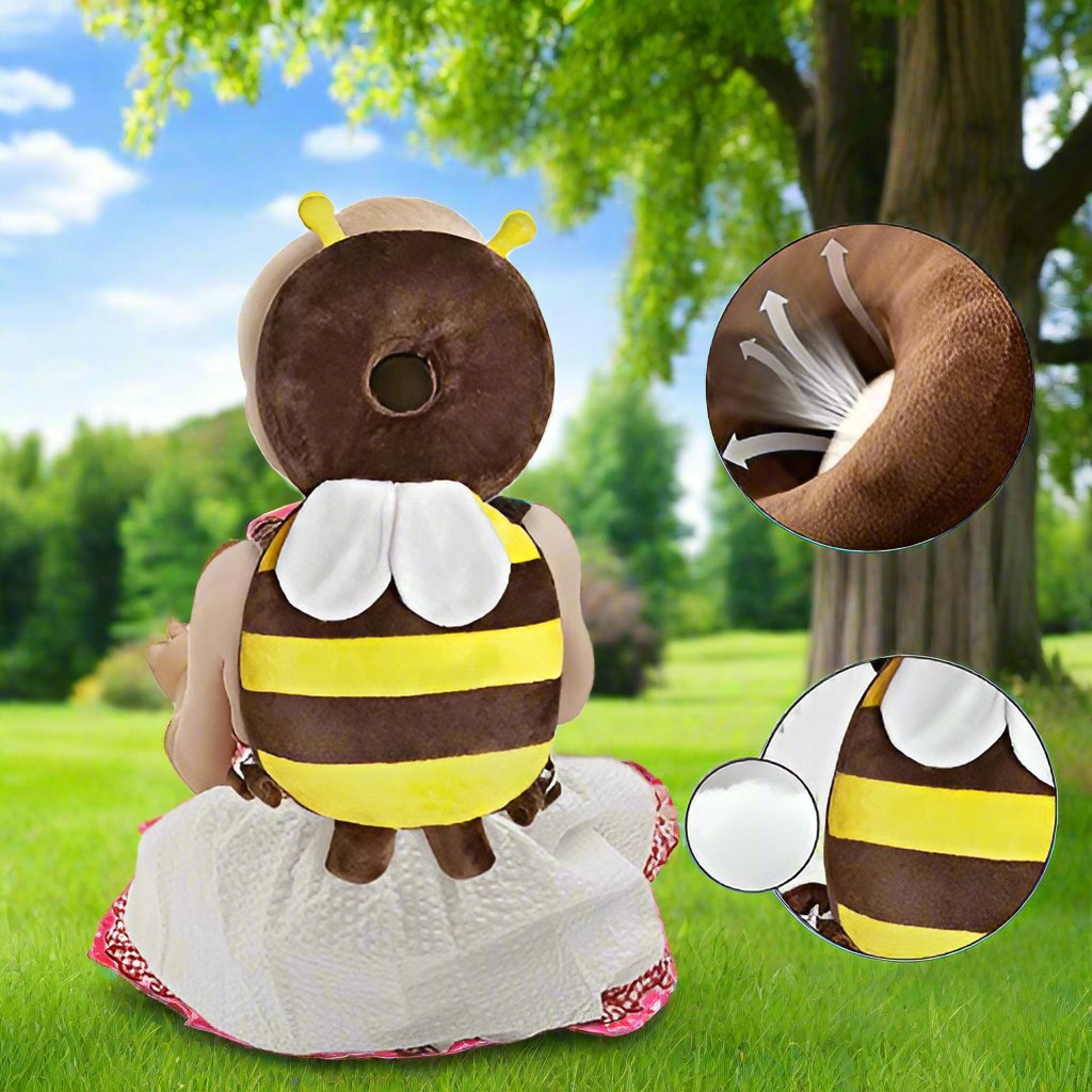 Coussin Bébé - BabyHeadBackProtector™ - Marron - BÉBÉ SÉCU
