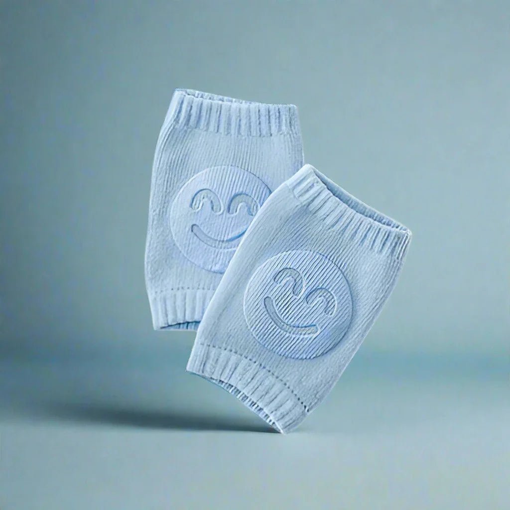 Genouillères - TotiPads™ - SmileyBleu - BÉBÉ SÉCU
