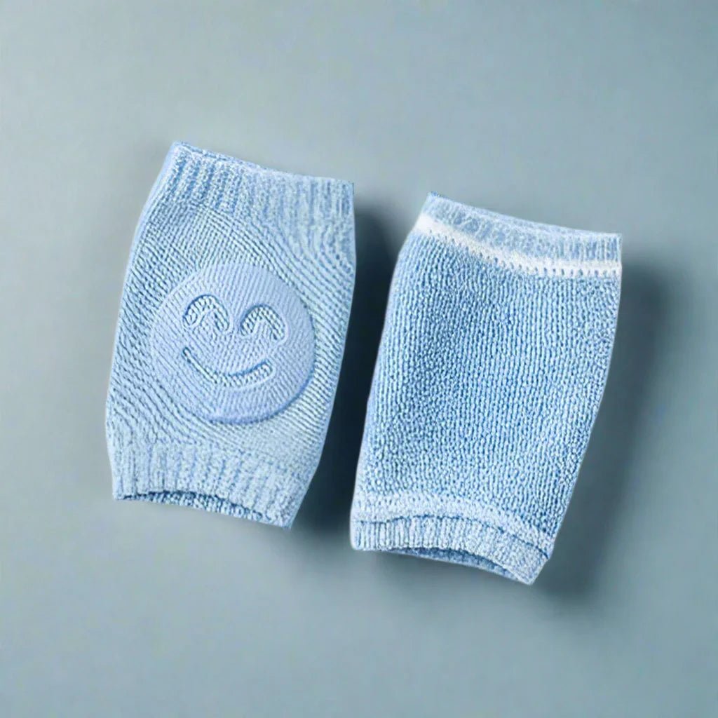 Genouillères - TotiPads™ - SmileyBleu - BÉBÉ SÉCU