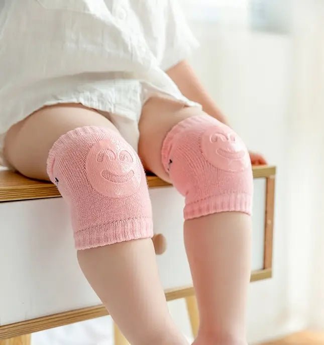 Genouillères - TotiPads™ - SmileyRose - BÉBÉ SÉCU