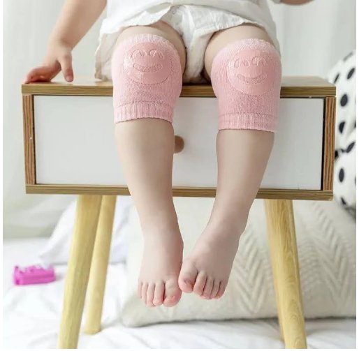 Genouillères - TotiPads™ - SmileyRose - BÉBÉ SÉCU