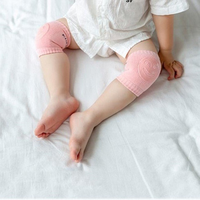 Genouillères - TotiPads™ - SmileyRose - BÉBÉ SÉCU