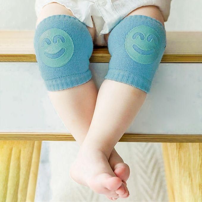 Genouillères - TotiPads™ - SmileyTurquoise - BÉBÉ SÉCU