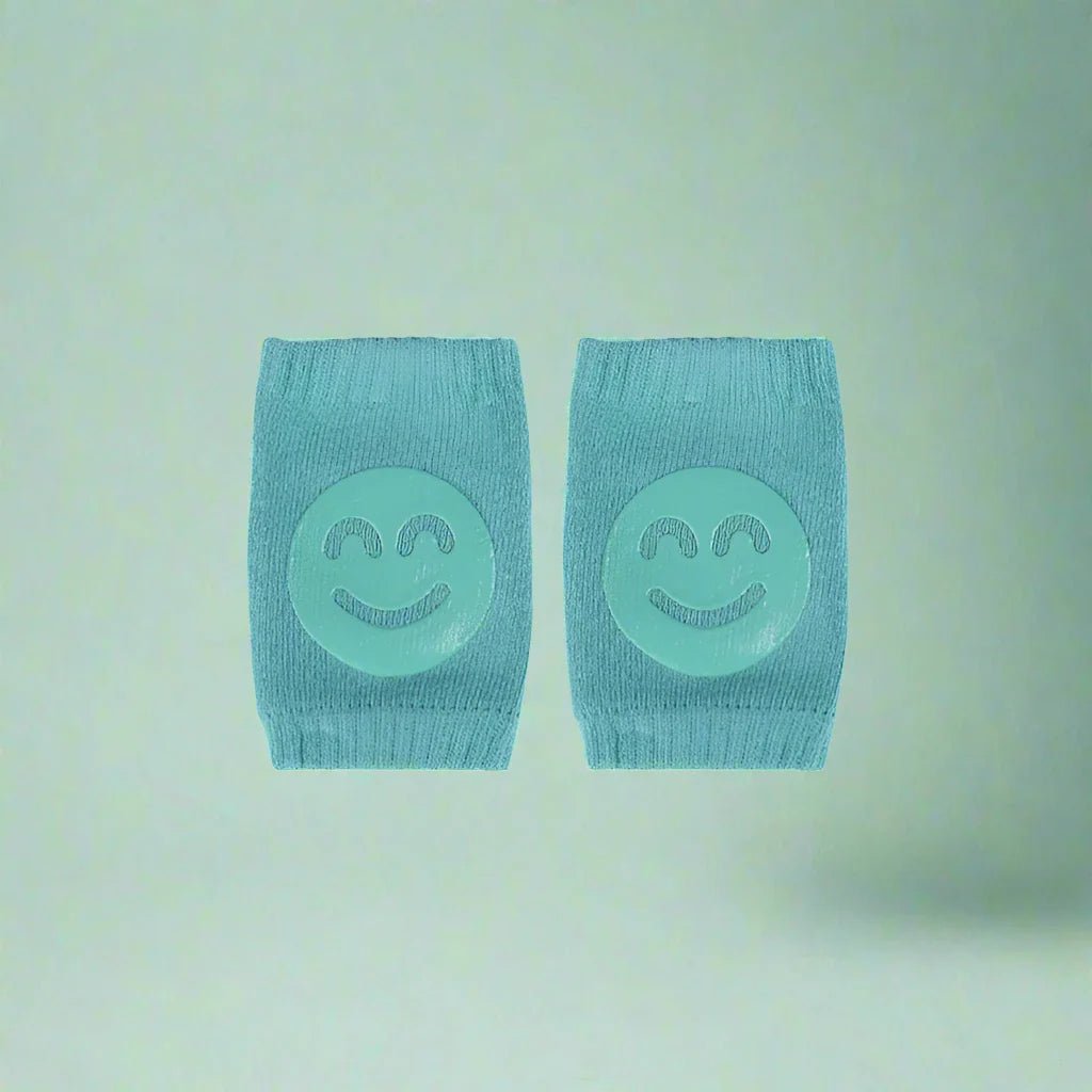 Genouillères - TotiPads™ - SmileyTurquoise - BÉBÉ SÉCU
