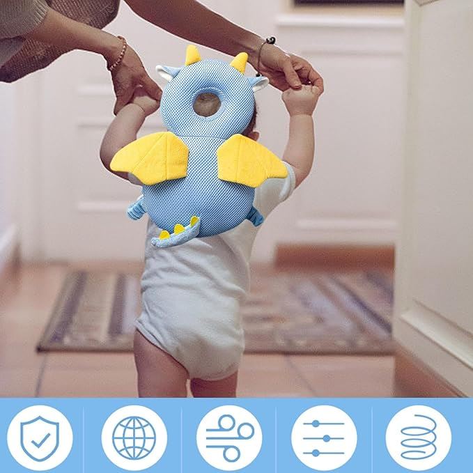 Oreiller Bébé - OreillerProtectionBébé™ - Dragon - BÉBÉ SÉCU