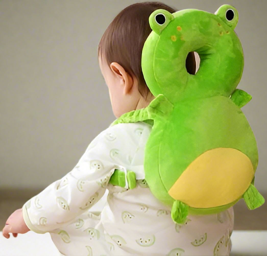 Oreiller Bébé - OreillerProtectionBébé™ - Grenouille - BÉBÉ SÉCU
