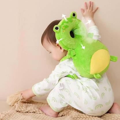 Oreiller Bébé - OreillerProtectionBébé™ - Grenouille - BÉBÉ SÉCU
