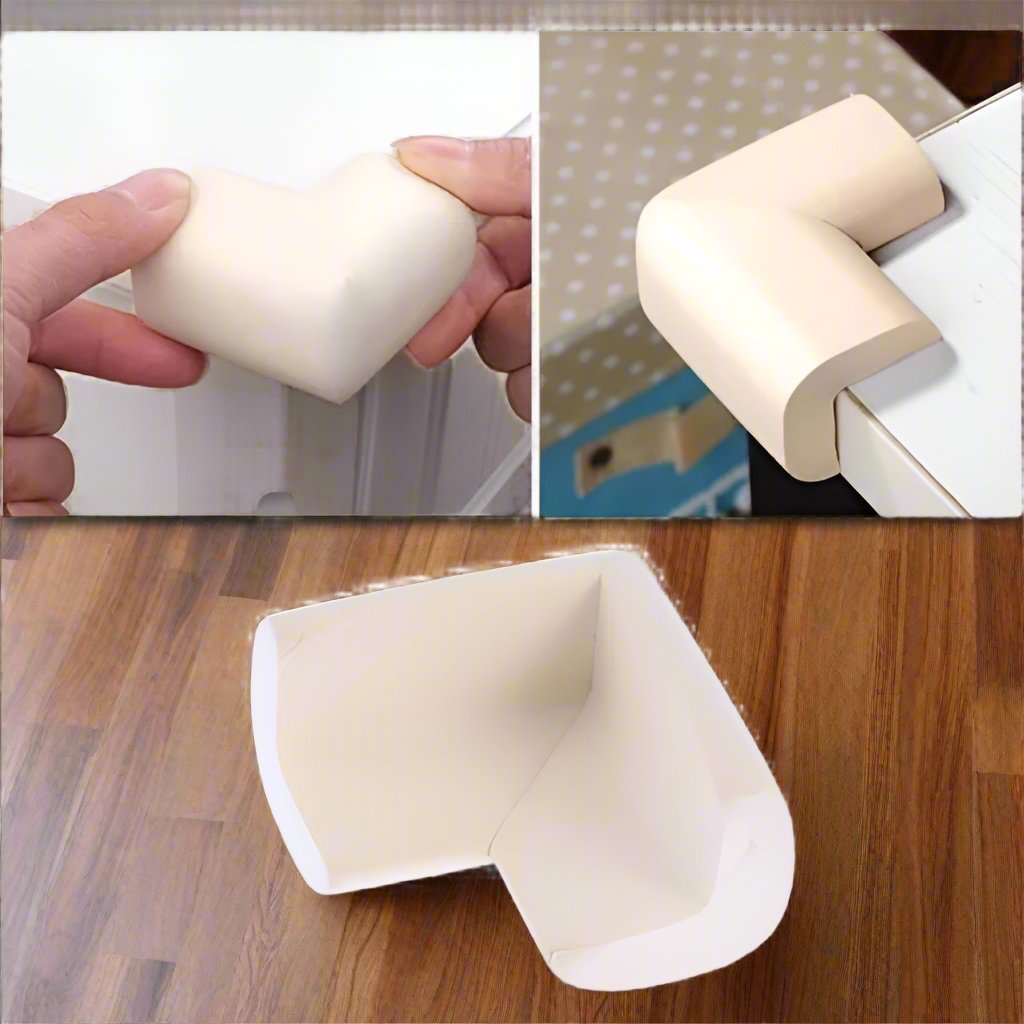 Protecteur de Coin de Table - BabySafetyCornerProtector™ - Blanc - BÉBÉ SÉCU
