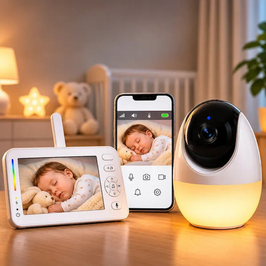Babyphone vidéo Lumini caméra veilleuse  écran