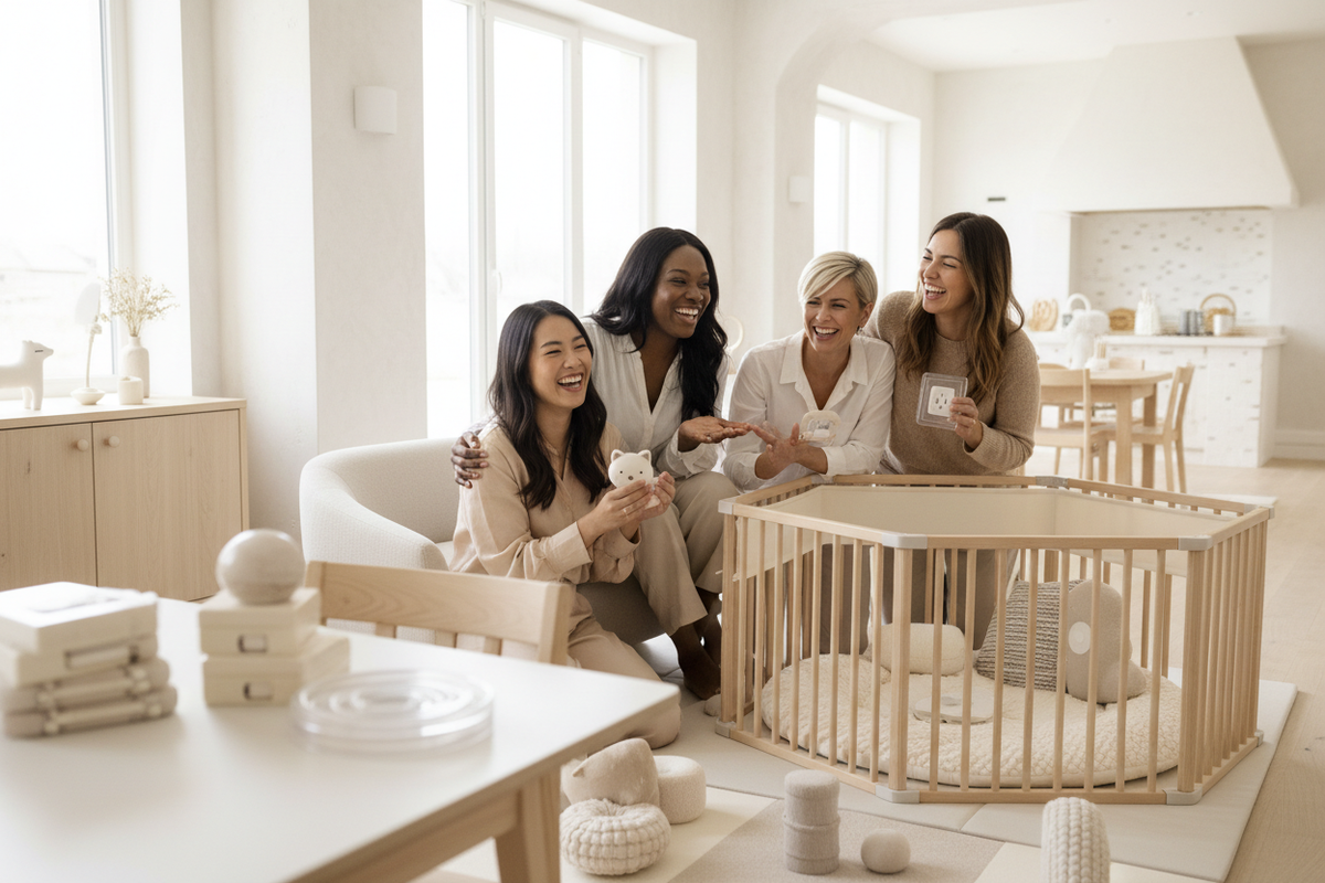 Équipe de 4 femmes de la boutique BÉBÉ SÉCU