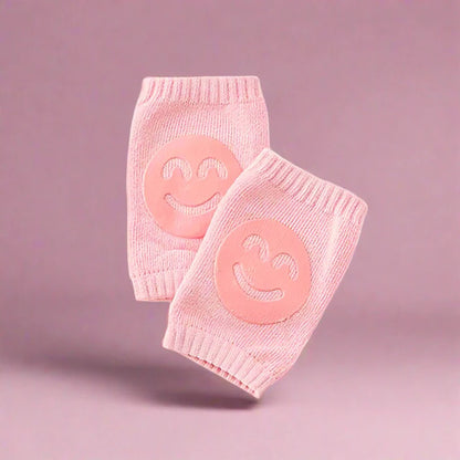 Genouillères - TotiPads™ - SmileyRose - BÉBÉ SÉCU